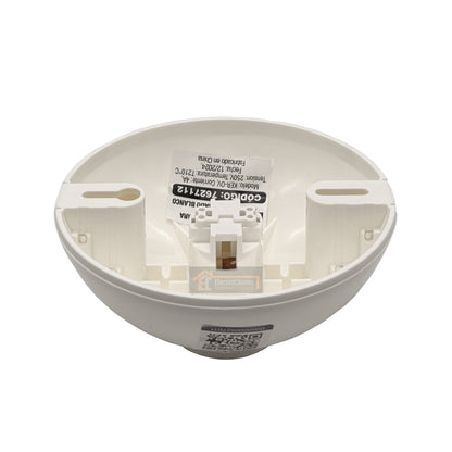 Base Oval Portalámpara Sobrepuesta E-27 Blanco