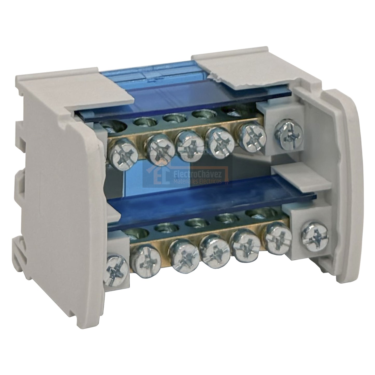 Barra Repartidora Regleta Bipolar 2x7 Polos