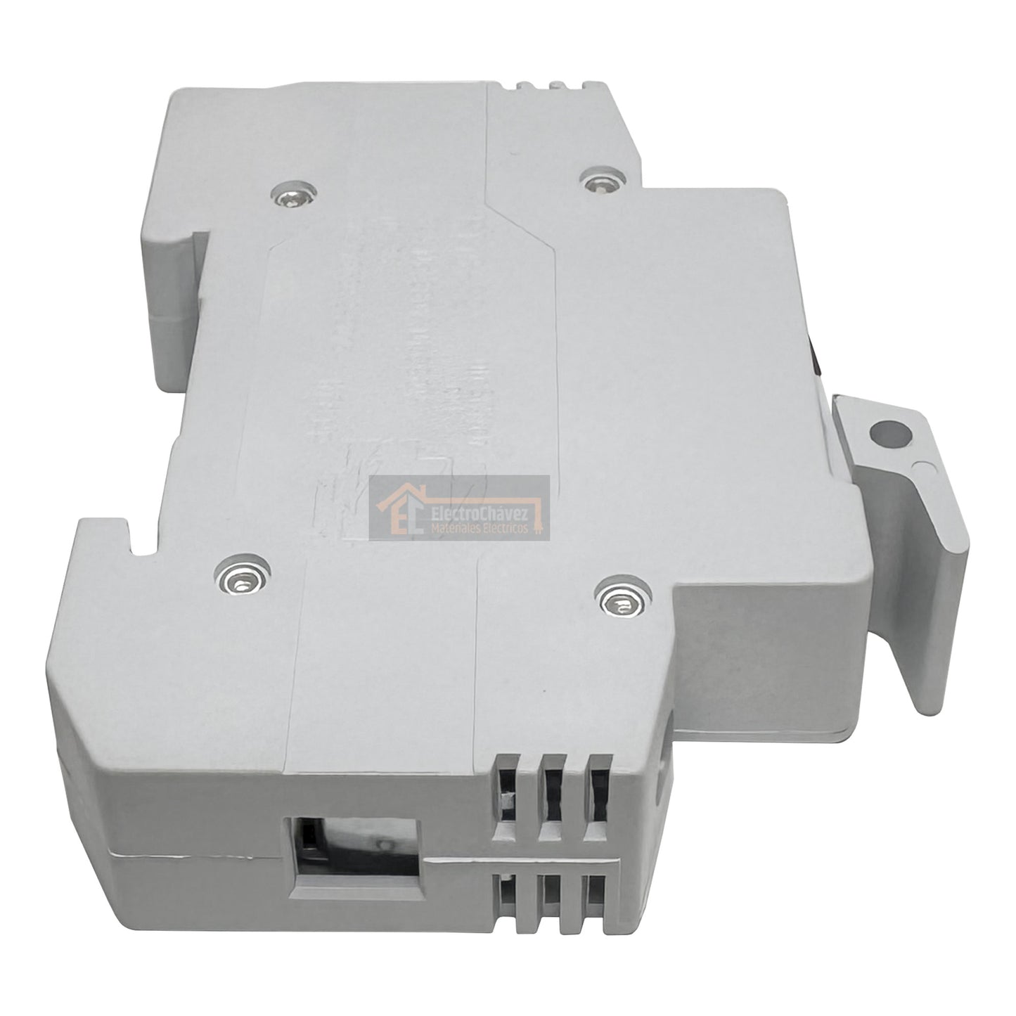 Base Portafusible con Luz Piloto 1p 10x38mm 32a Riel Din (Sin Fusible)