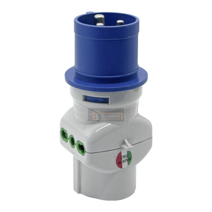 Adaptador Enchufe 16a Industrial / Domiciliario Residencial + Schuko