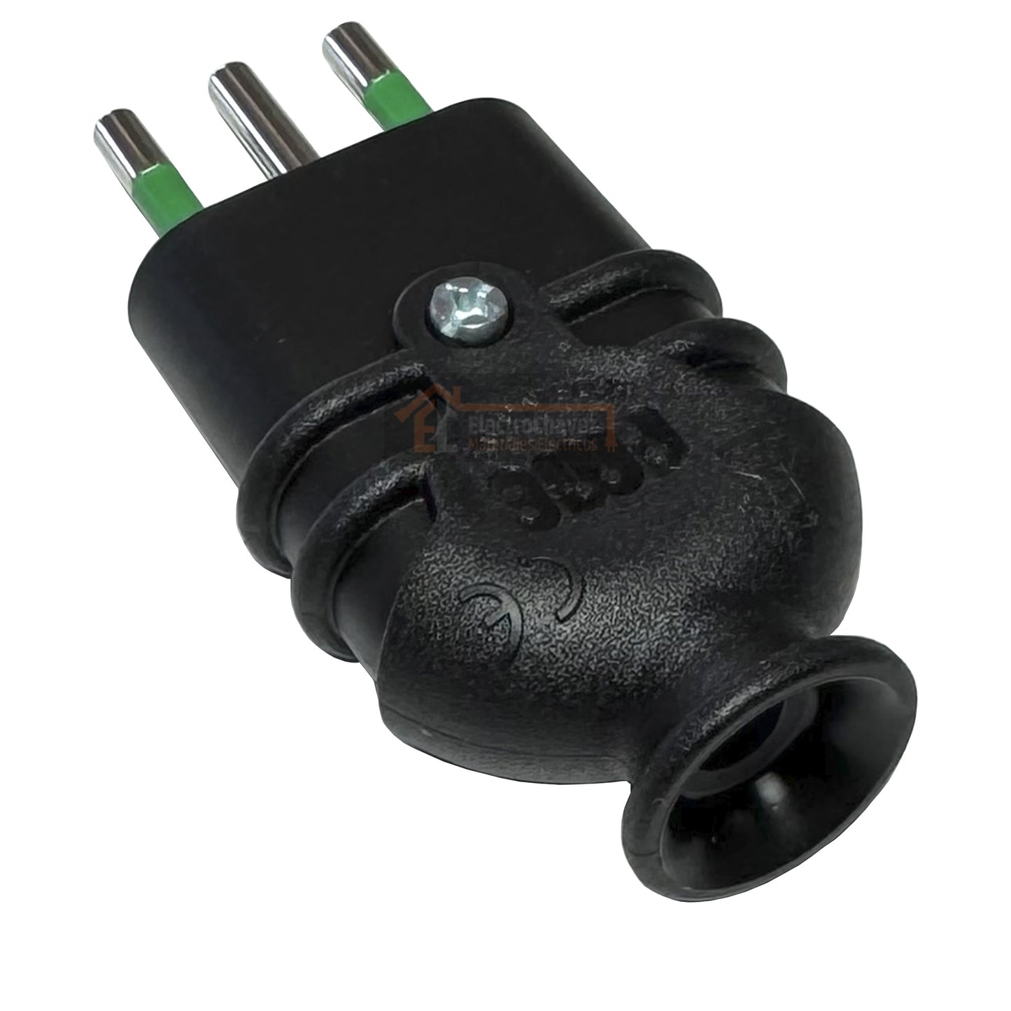 Enchufe Macho Volante 2p+t 10a - Fanton