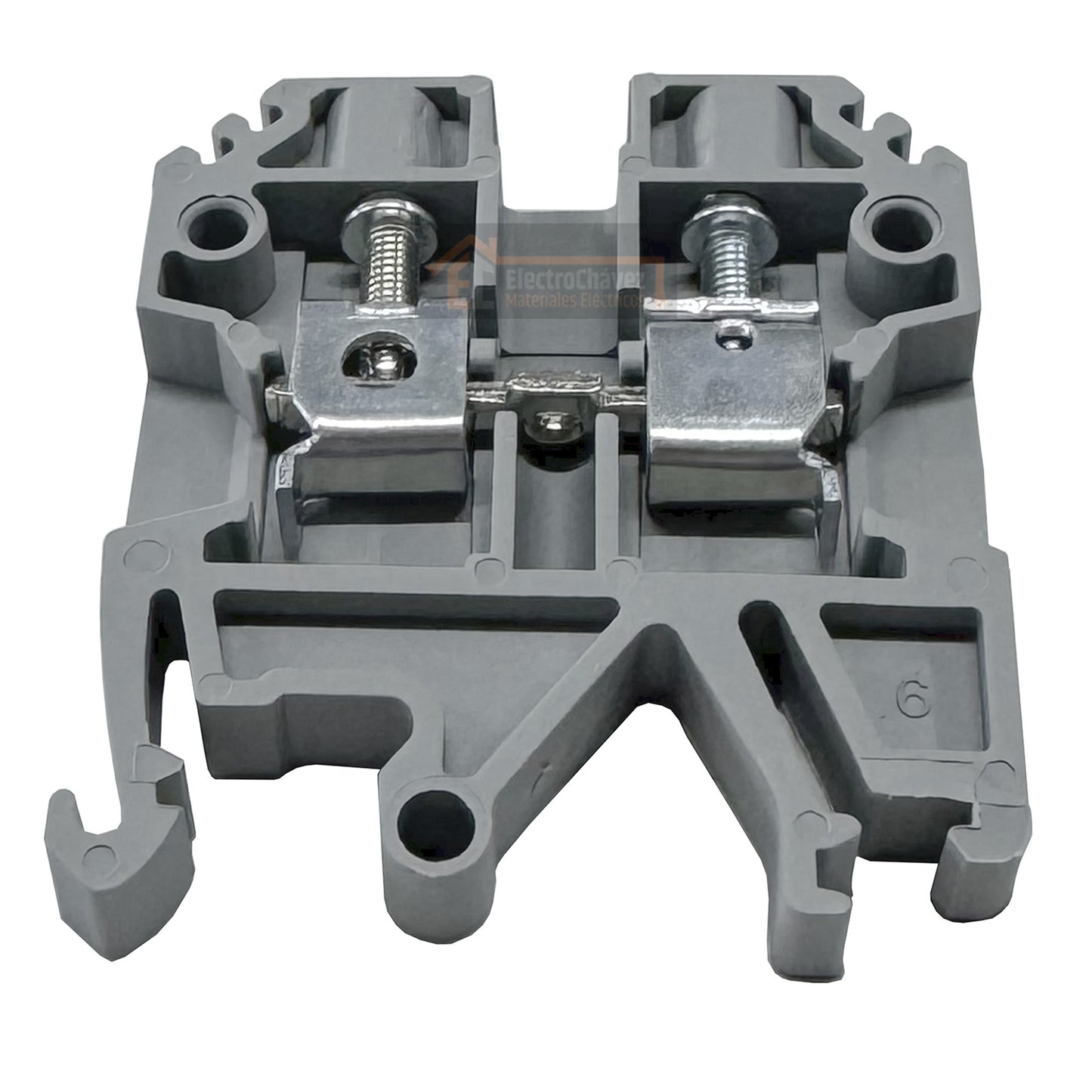 Borne Viking De Conexión 4 mm² Riel Din