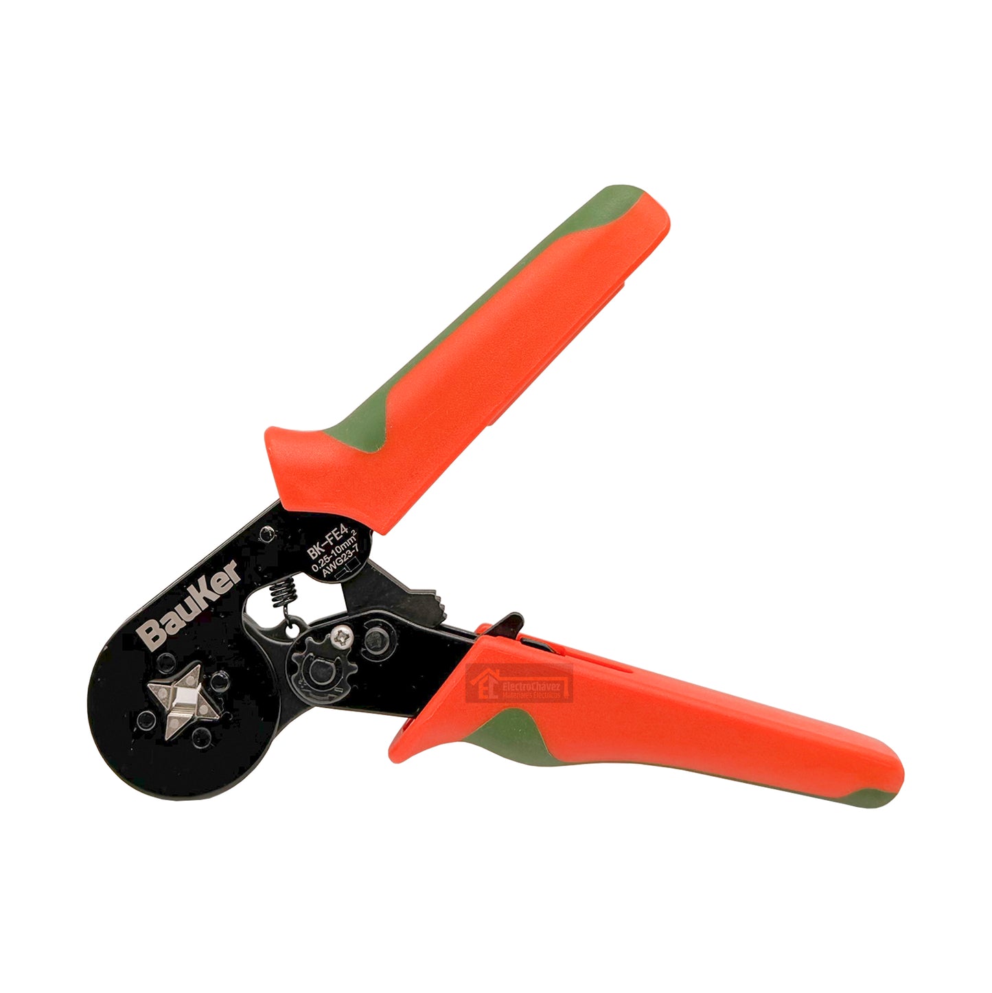 Ferrulera Cuadrada 0.25-10mm (23-8 Awg) + Kit Ferrules - Bauker