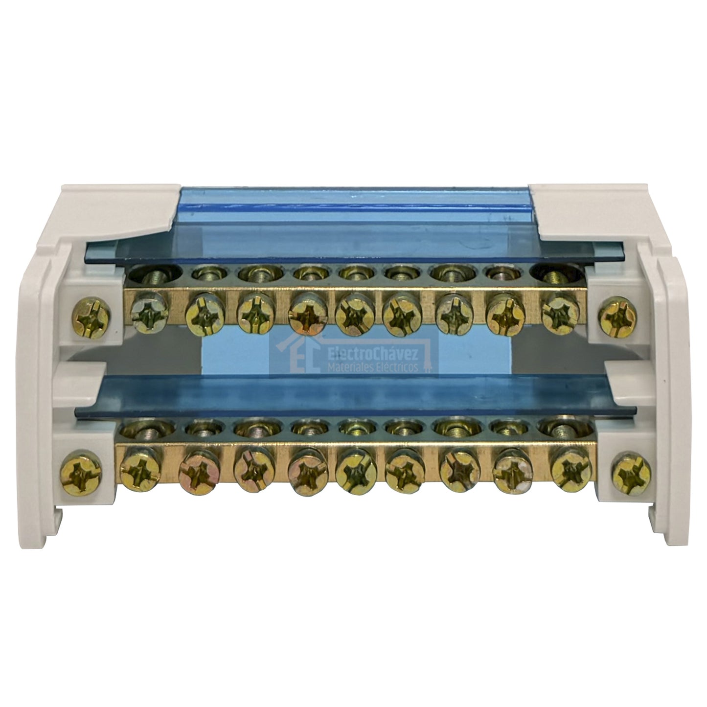 Barra Repartidora Regleta Bipolar 2x11 Polos