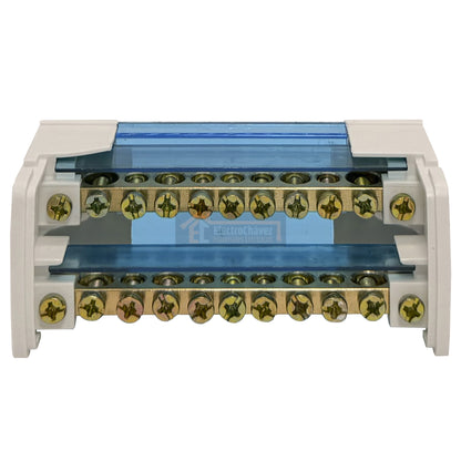 Barra Repartidora Regleta Bipolar 2x11 Polos