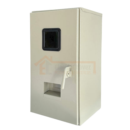 Caja Gabinete Metálica Empalme Medidor Trifásico