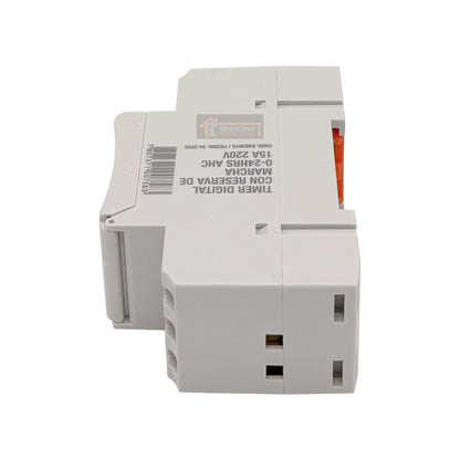 Temporizador / Timer Digital Programable 220v Riel - Lexo