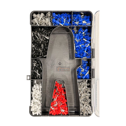 Ferrulera Cuadrada 0.25-10mm (23-8 Awg) + Kit Ferrules - Bauker