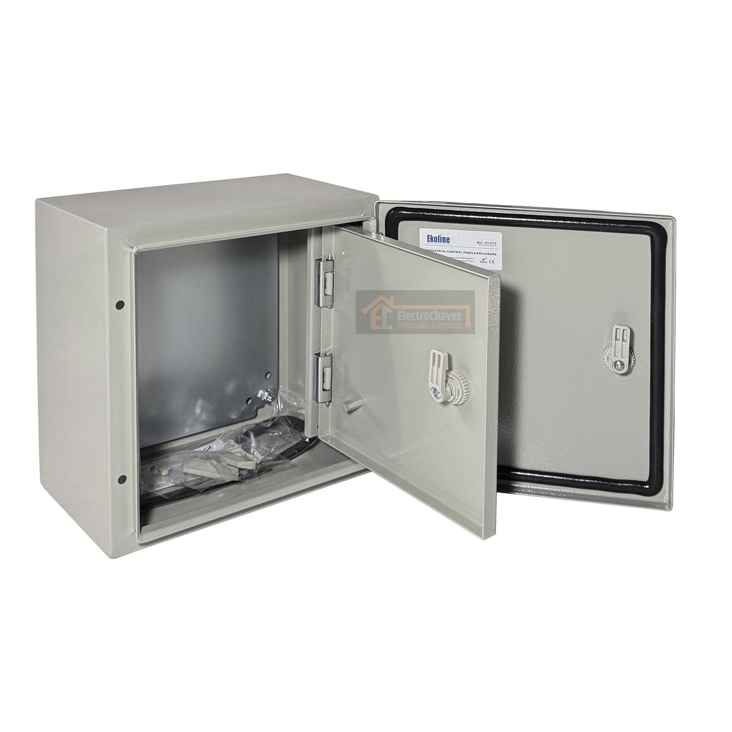 Gabinete Tablero Metálico Eléctrico 300x300x200 2 puerta Ip65