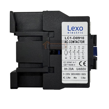 Contactor 9A / 3P + 1NO Bobina 220v - Lexo