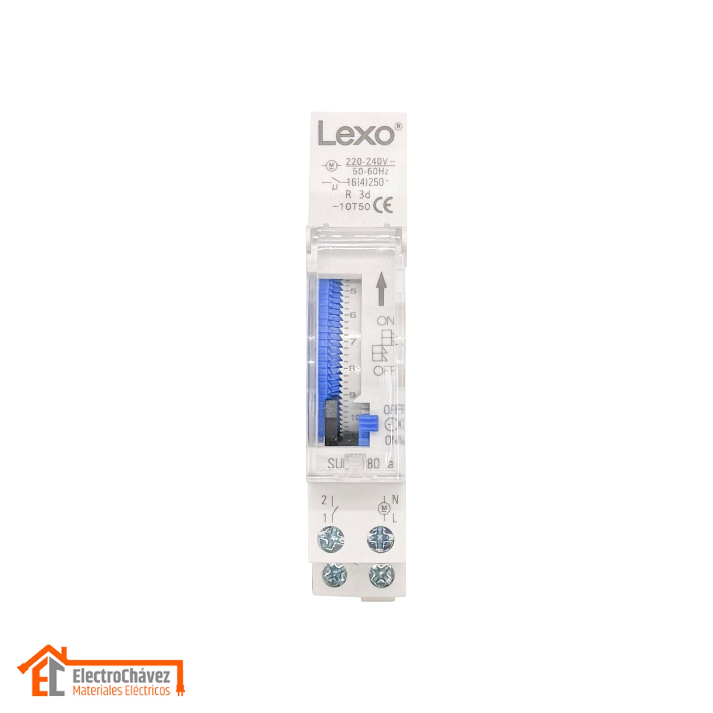 Temporizador / Timer Modular Sul180a 230v Riel Din - Lexo