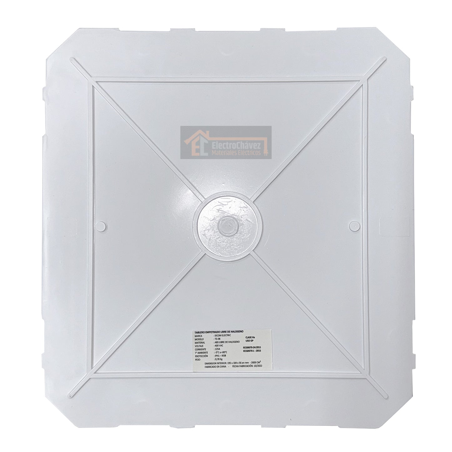 Tablero Embutido Interior 8 Circuitos / Módulos