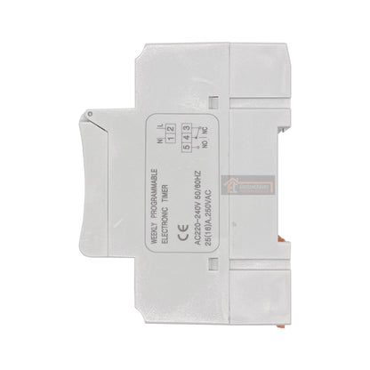 Temporizador / Timer Digital Programable 220v Riel - Lexo