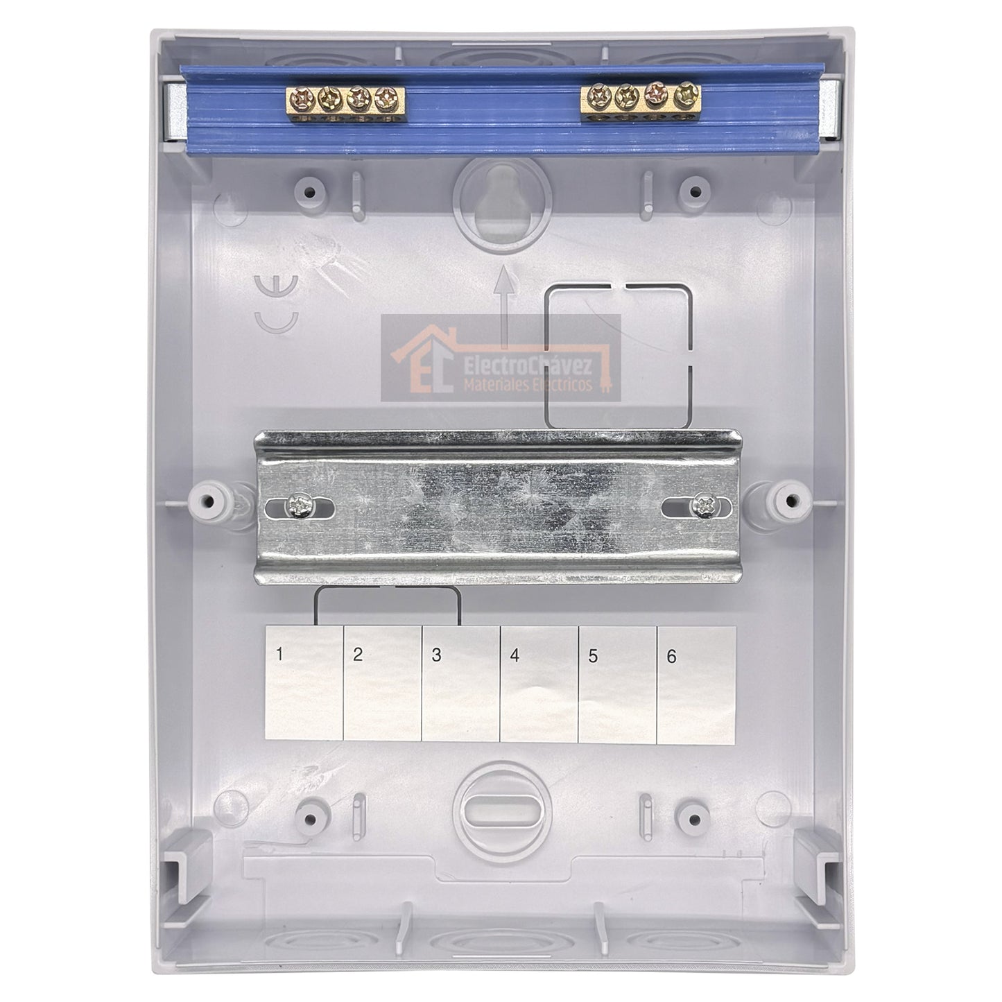 Tablero Sobrepuesto Interior 6 Circuitos / Módulos