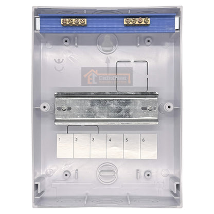 Tablero Sobrepuesto Interior 6 Circuitos / Módulos