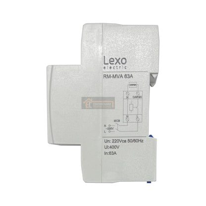 Relé De Protección Sobre / Bajo de Voltaje y Corriente - Lexo