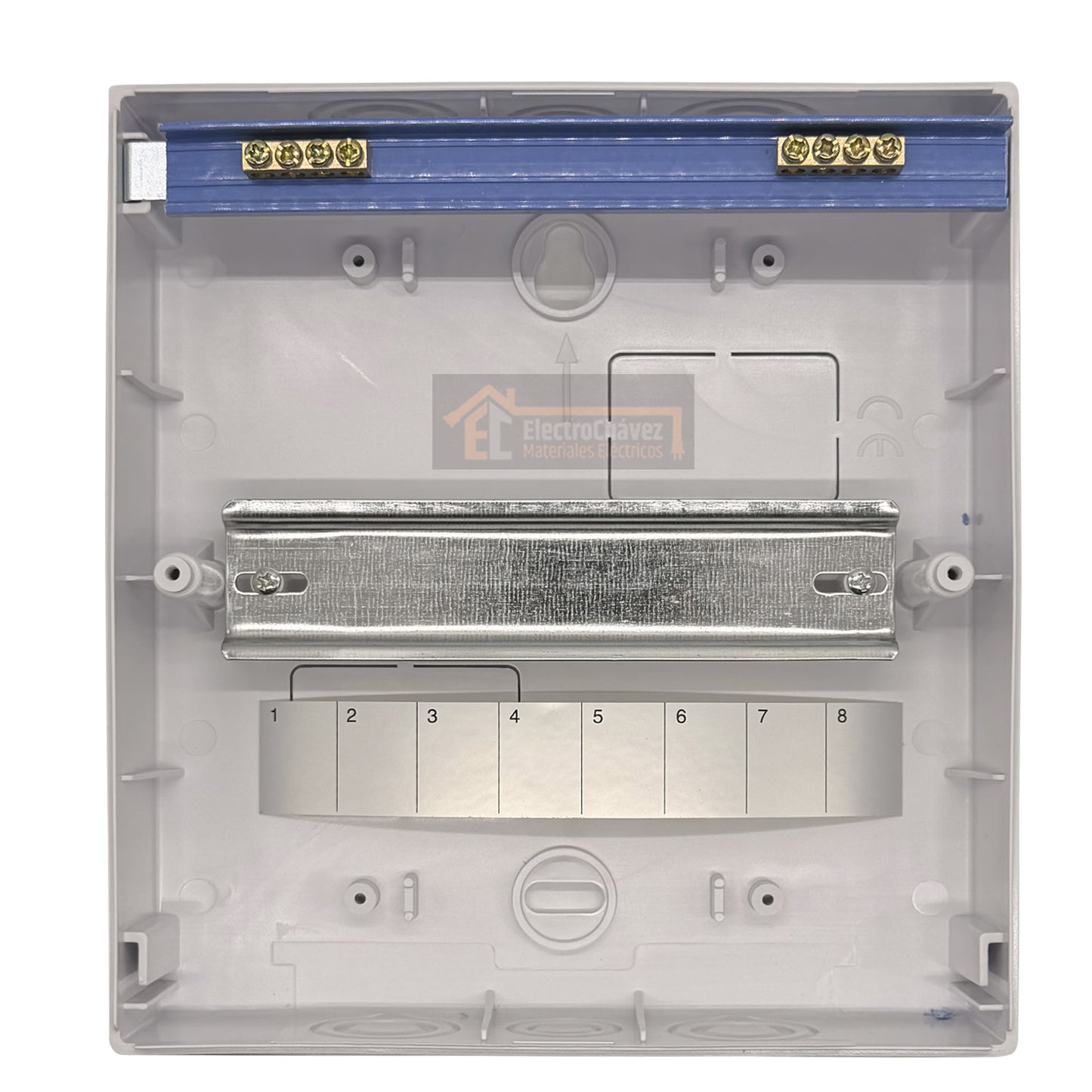 Tablero Sobrepuesto Interior 8 Circuitos / Módulos