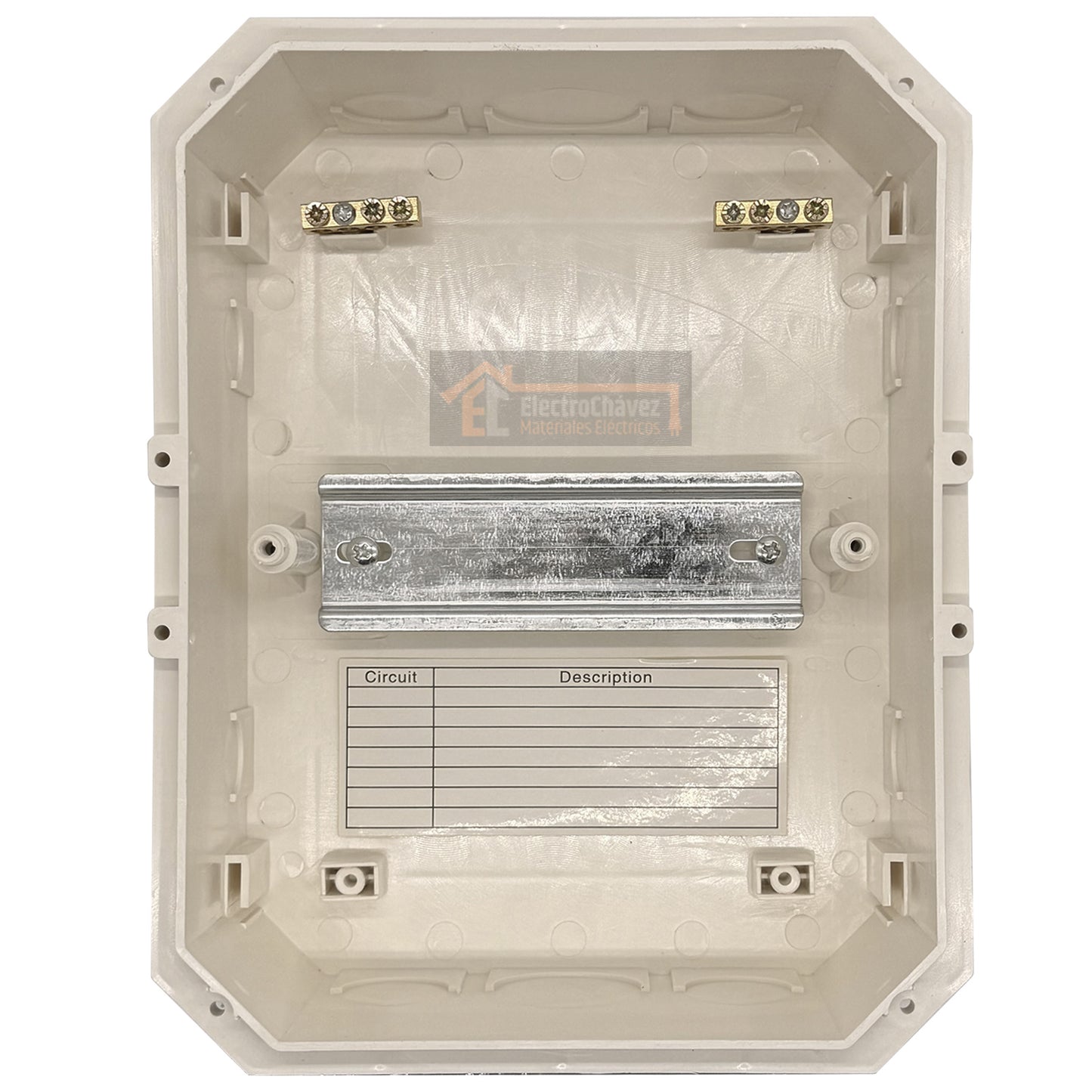 Tablero Embutido Interior 6 Circuitos / Módulos
