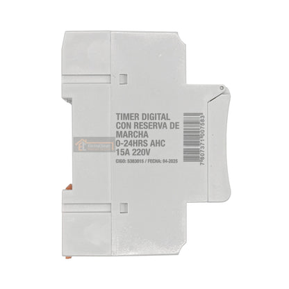 Temporizador / Timer Digital Programable 220v Riel - Lexo