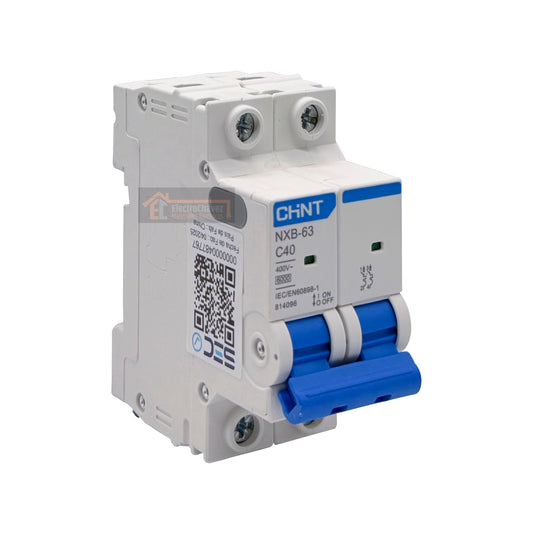 Interruptor Disyuntor Automático 2p 40a (2x40a) 6ka Curva C - Chint