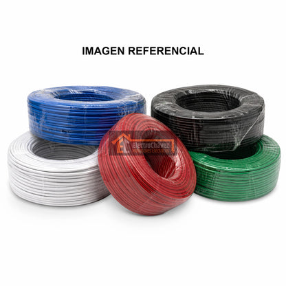 Cable Certificado Evaflex 6mm² Libre De Halógeno (h07z1-k) por 100 metros