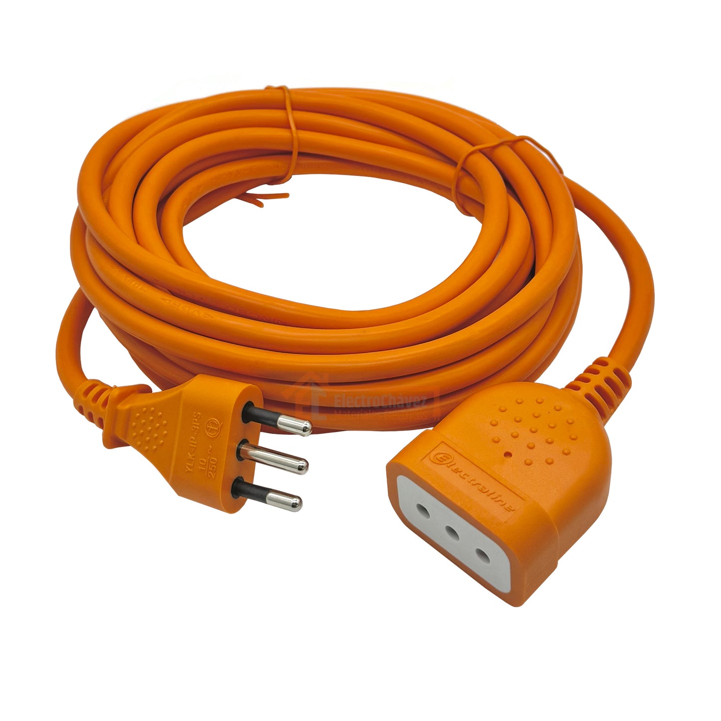 Alargador Extensión Eléctrico Simple Industrial 5 Metros Certificado - Lexo