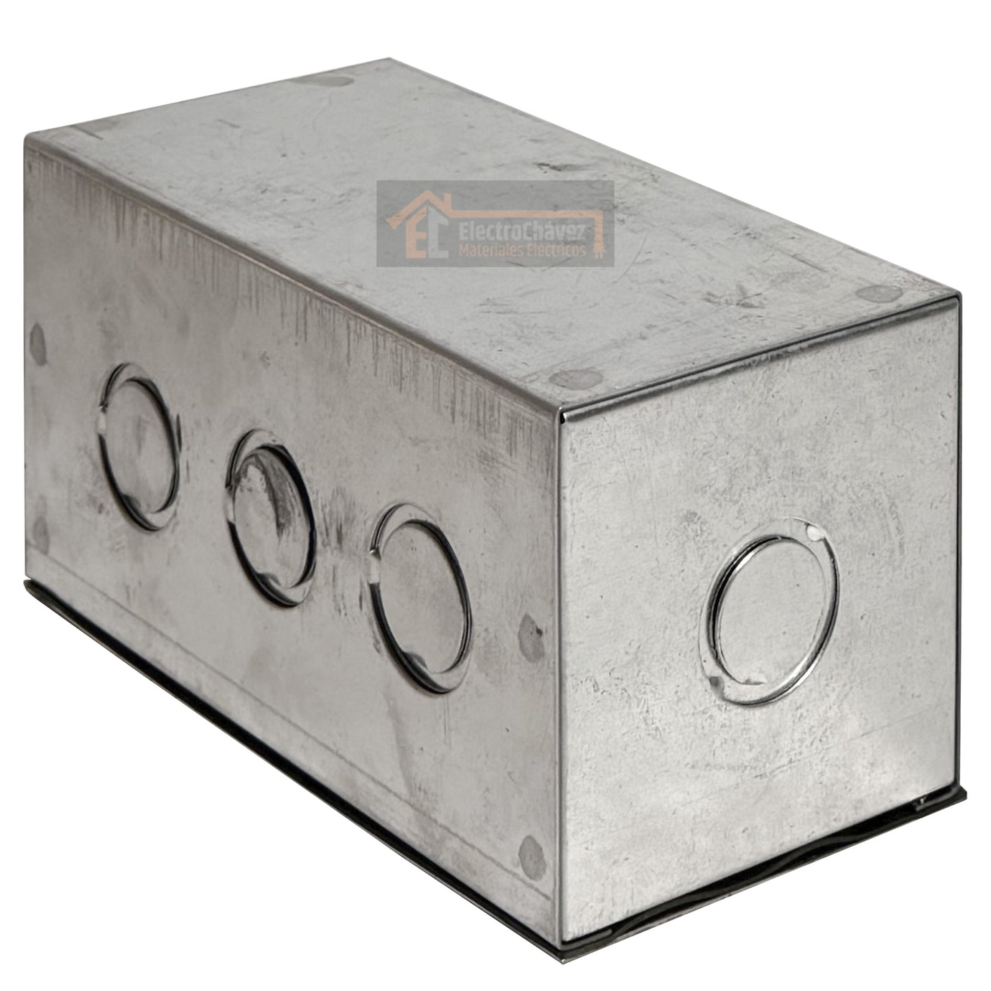 Caja Metálica 200x100x100 Sobrepuesta Pre-Galvanizada