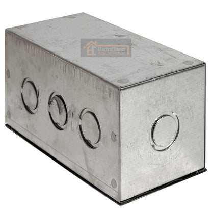 Caja Metálica 200x100x100 Sobrepuesta Pre-Galvanizada