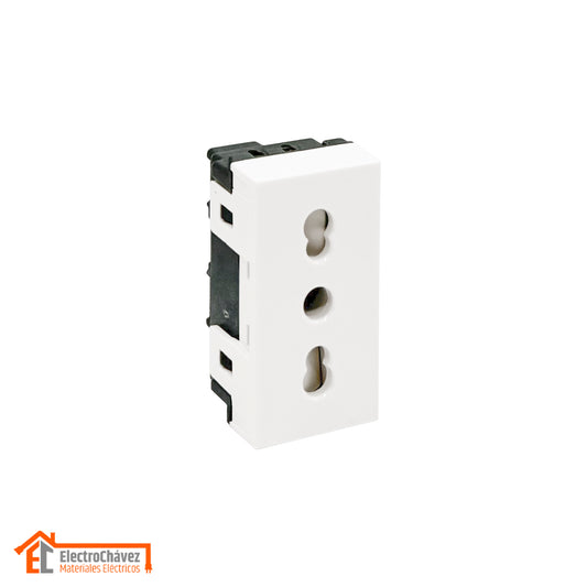 Modulo Enchufe 16a Compatible Con Línea Blanca - Lexo