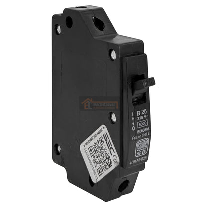 Interruptor Disyuntor Automático 1p 25a (1x25a) 6ka Curva B - Saime