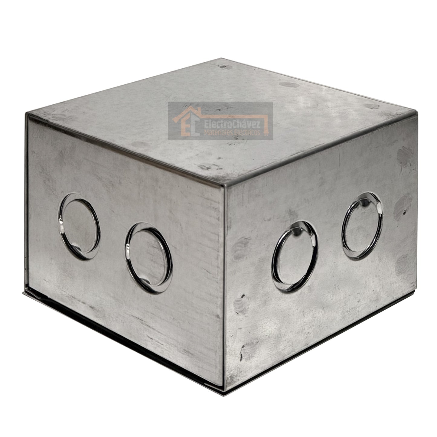 Caja Metálica 150x150x100 Sobrepuesta Pre-Galvanizada