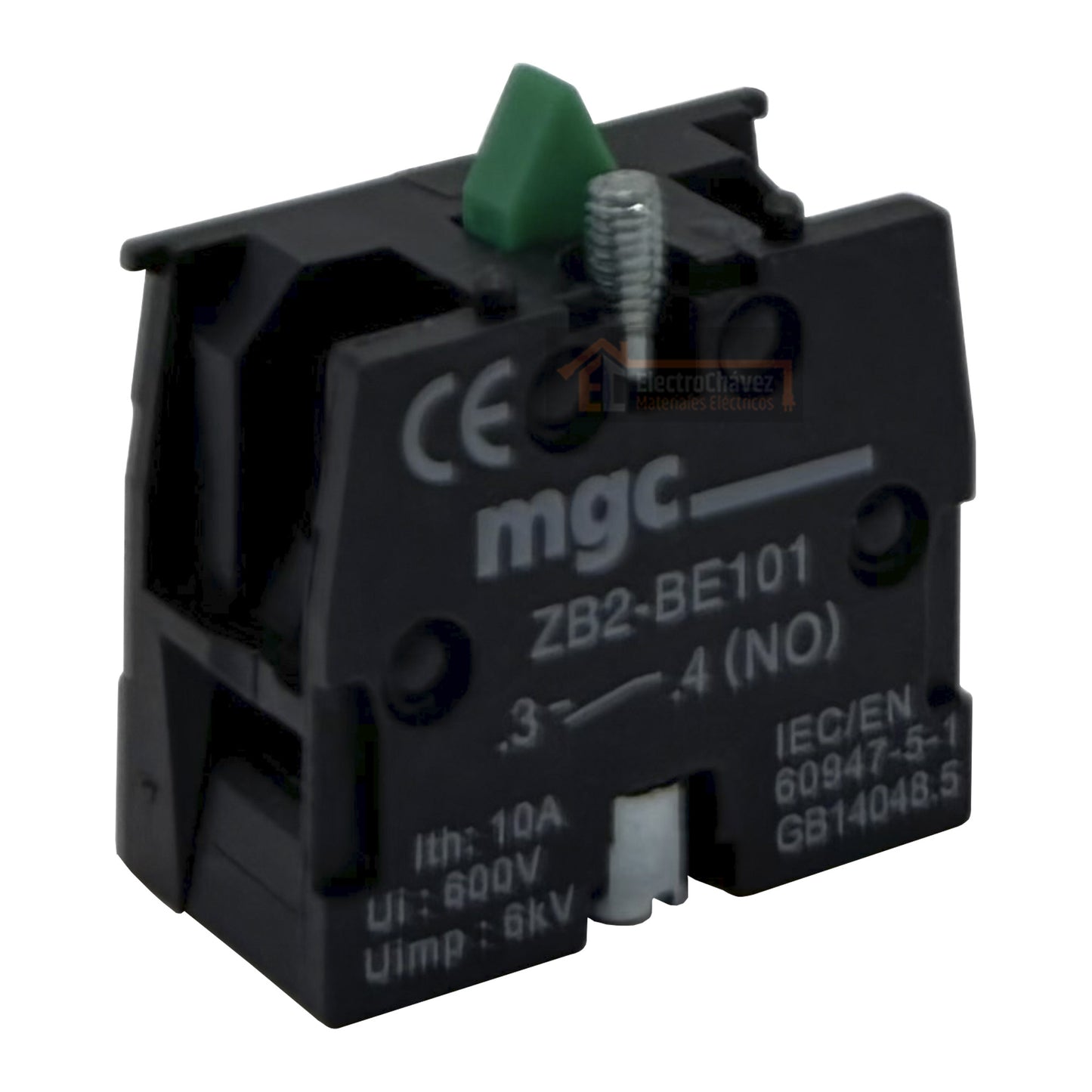 Contacto Auxiliar ( Nc / No ) Para Selector Pulsador Botón