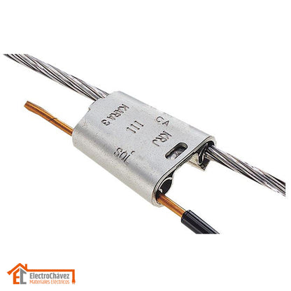 Conector Cuña UDC Tipo 2 Verde Para Cables Aluminio / Cobre