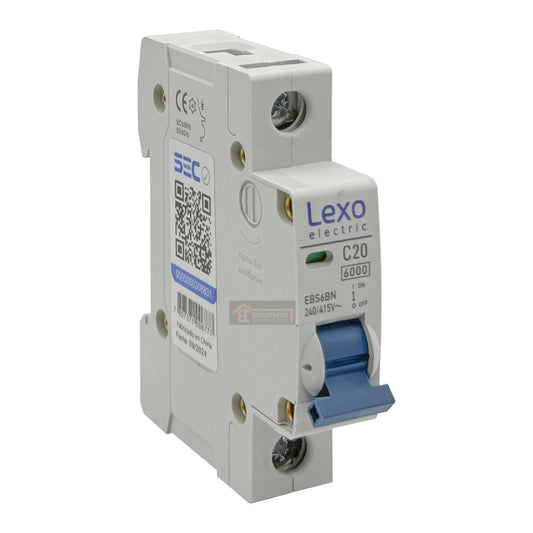 Interruptor Automático 1p 20a (1x20a) 6ka Curva C - Lexo