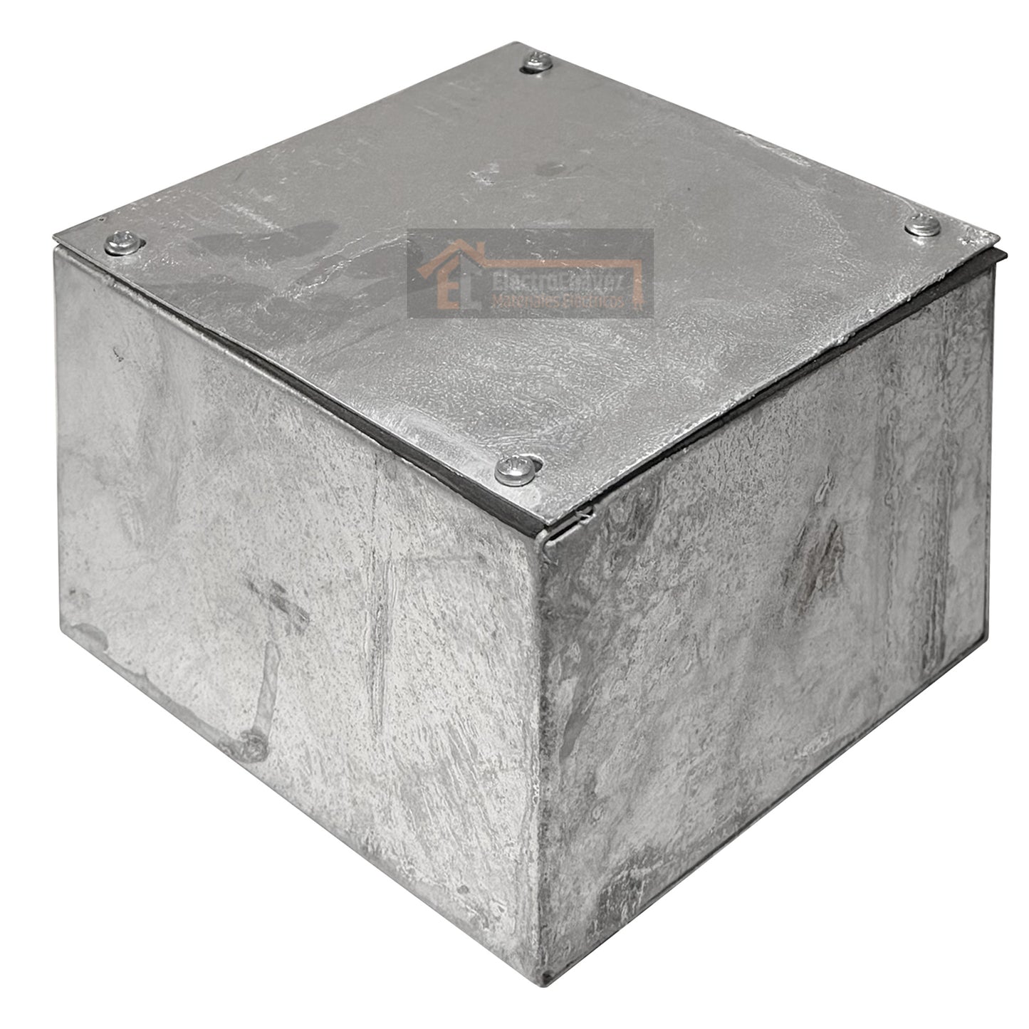 Caja Metálica Galvanizada Lisa 150x150x100