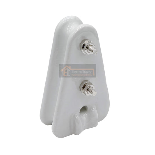 Seguro Portafusible Aéreo 60A Loza / Porcelana