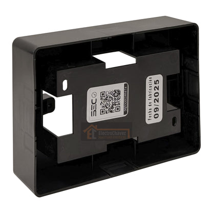 Caja Pvc Chuqui Distribución Eléctrica Negra - KALOP
