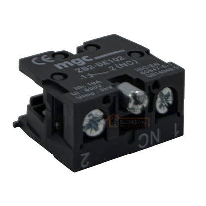 Contacto Auxiliar ( NC ) Para Selector Pulsador Botón