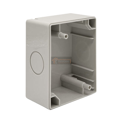 Casquete Interruptor Doble 9/15 Hidrobox Exterior Intemperie  - Lexo