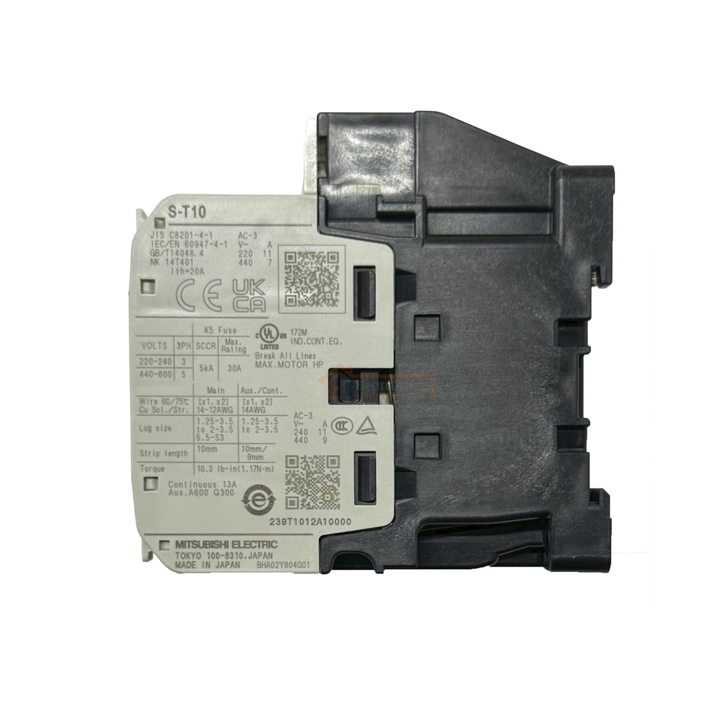 Contactor S-T10 / 3p+1no Trifásico Bobina 220v - Mitsubishi