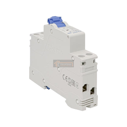 Interruptor Disyuntor Automático 1P+N 10a 6ka Curva C + Diferencial 30mA Tipo A - Chint