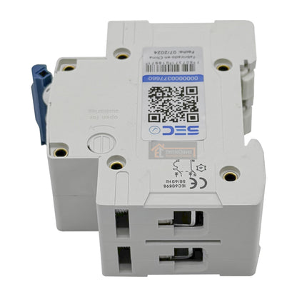 Interruptor Disyuntor Automático Bipolar 2p 20a (2x20a) 6ka Curva C - Lexo