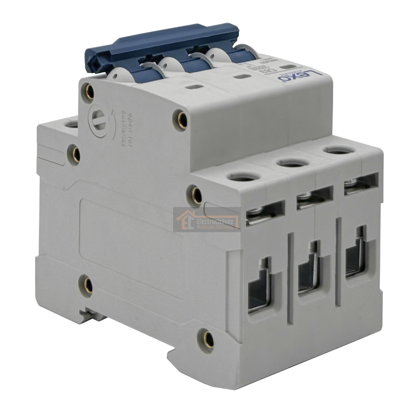 Interruptor Disyuntor Automático Tripolar 3p 40a (3x40a) 6ka Curva C - Lexo