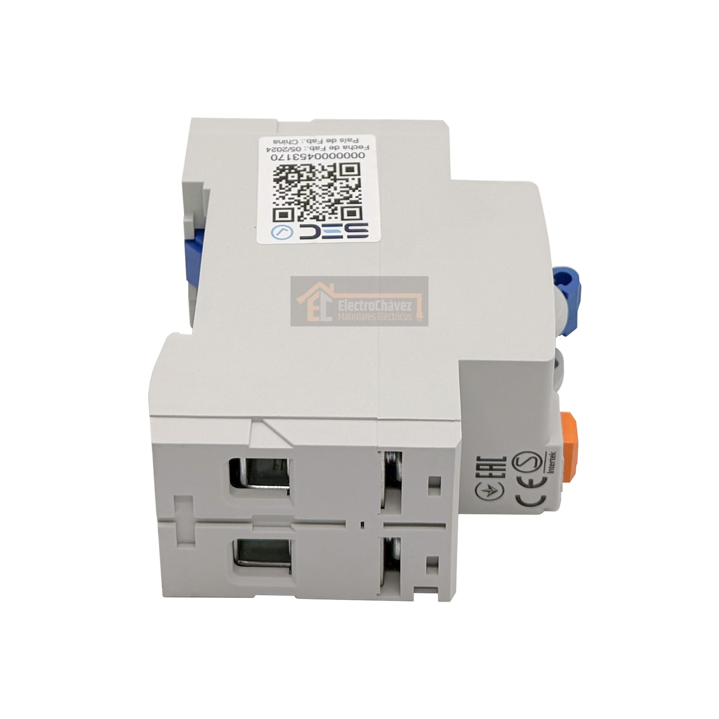 Interruptor Disyuntor Diferencial 2p 63a (2x63a) Inmunizado 30mA Tipo A - Chint
