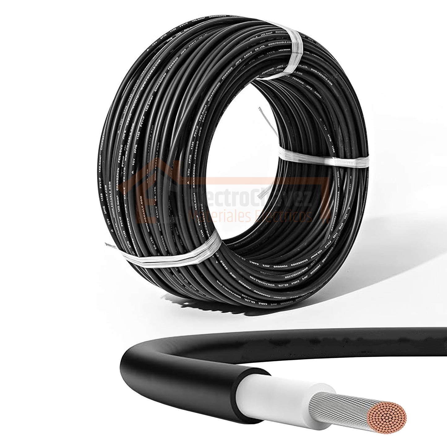 Cable Solar Fotovoltaico (H1Z2Z2-K) 4 mm²