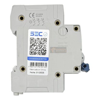 Interruptor Disyuntor Automático Tripolar 3p 50a (3x50a) 6ka Curva C - Lexo