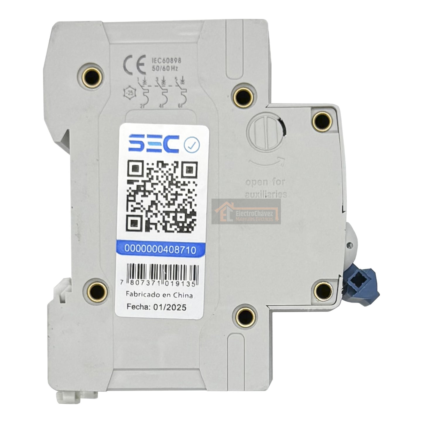 Interruptor Disyuntor Automático Tripolar 3p 16a (3x16a) 6ka Curva C - Lexo