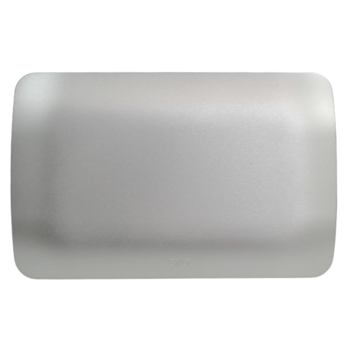 Tapa / Placa Ciega Embutida Blanco / Plata Armado - Lexo