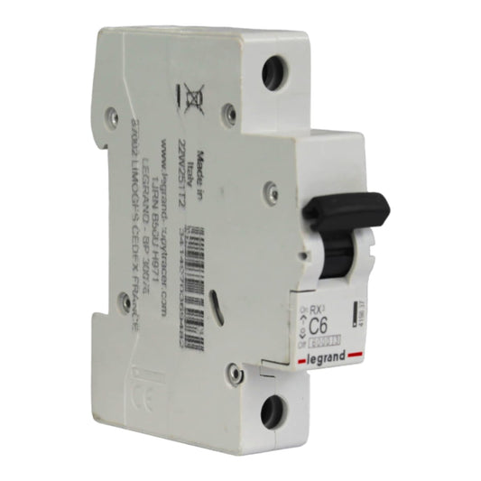 Interruptor Automático 1p 6a (1x6a) 6ka Curva C - Legrand