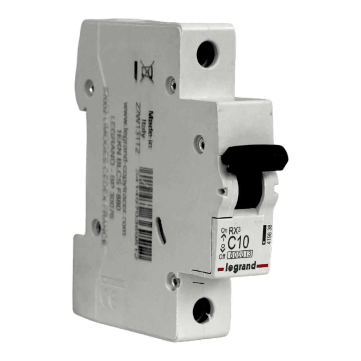 Interruptor Disyuntor Automático 1p 10a (1x10a) 6ka Curva C - Legrand